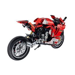 Красный мотоцикл 557 деталей - iM.Master
