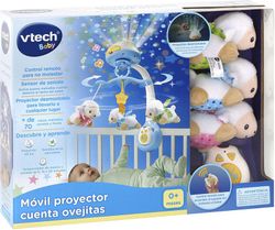 Mobiler Projektor zählt Schafe