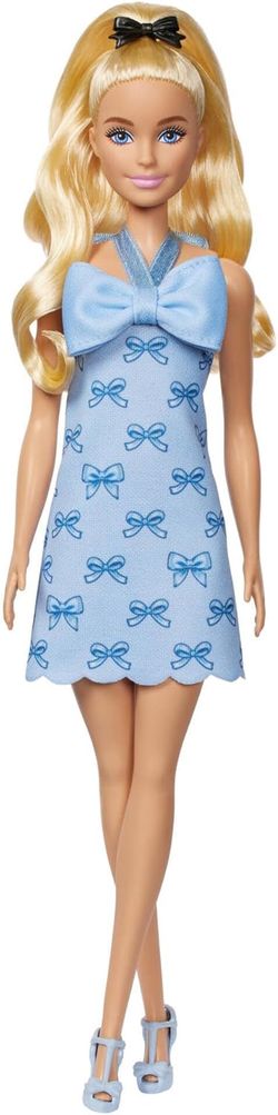 Poupée Barbie Fashionistas à nœuds bleus