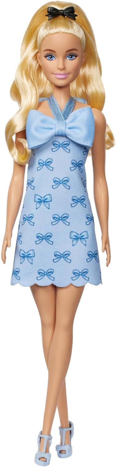 Poupée Barbie Fashionistas à nœuds bleus