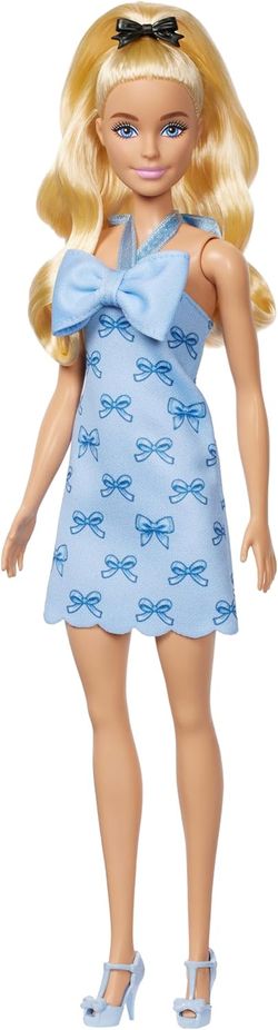 Poupée Barbie Fashionistas à nœuds bleus