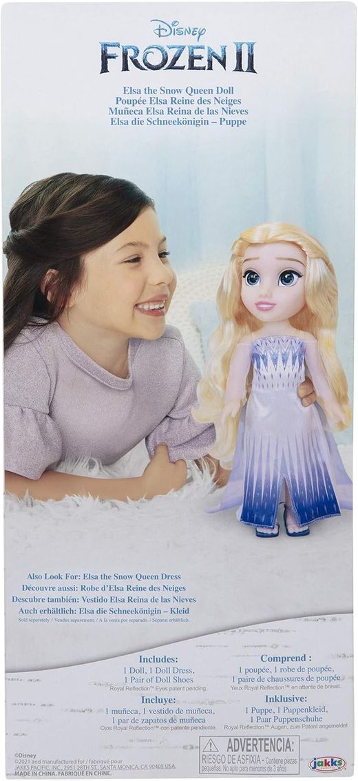 Large Doll - Elsa Frozen 38 cm.