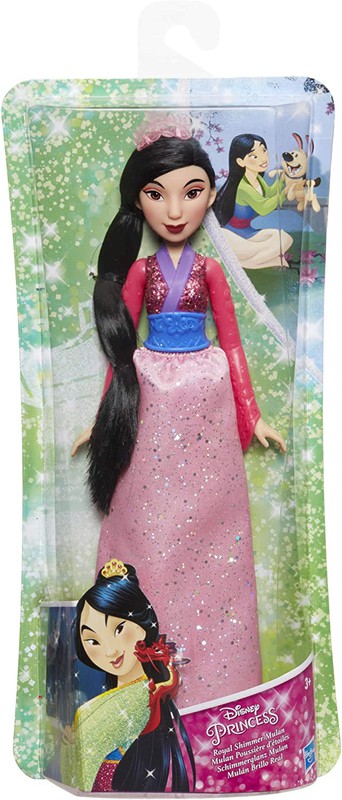 Poupée Princesse Disney Mulan 2 avec accessoires, Disney