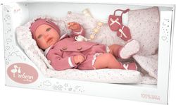 Muñeca Reborn 45 Cm Mia con Saco de Dormir - Arias