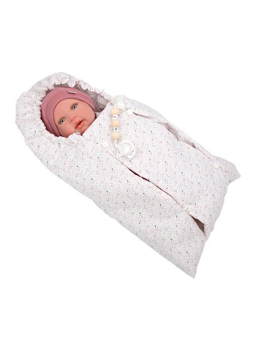 Muñeca Reborn 45 Cm Mia con Saco de Dormir - Arias