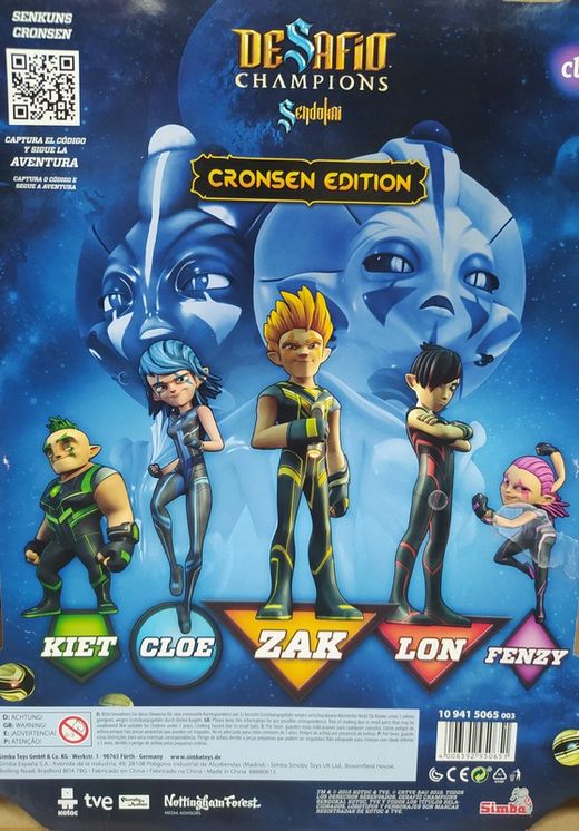 Muñeco Articulado Desafio Champion Sendokai Lon