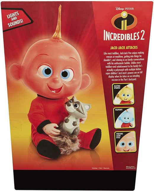 Muñeco Ataques de Jack - Jack los Increibles 2