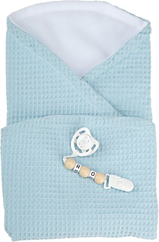 Кукла-младенец Пауло Блю, 40 см, с одеялом - Arias