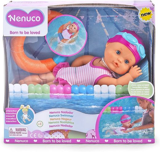 Nenuco Nadador- Muñeco bebé interactivo