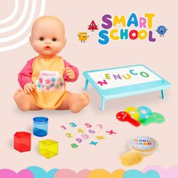 Nenuco Smart School com Mesa de Luz e Acessórios