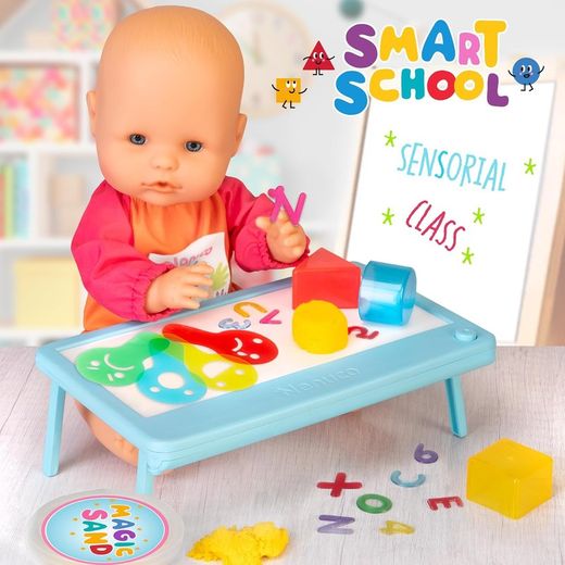 Nenuco Smart School com Mesa de Luz e Acessórios