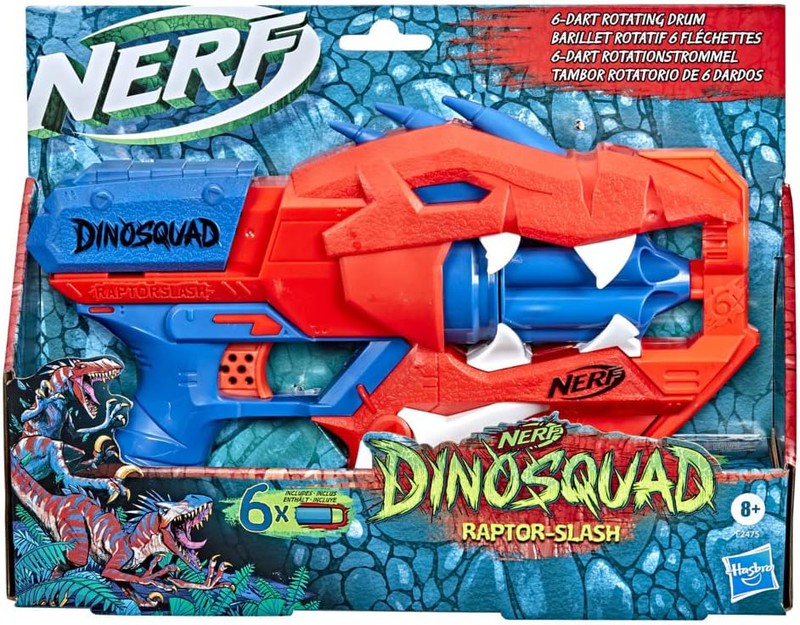 Nerf Dinosquad Raptor Slash - Hasbro — Juguetesland
