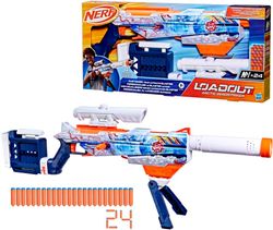 Nerf Loadout Lanzador Artic Zerostriker con 24 Dardos