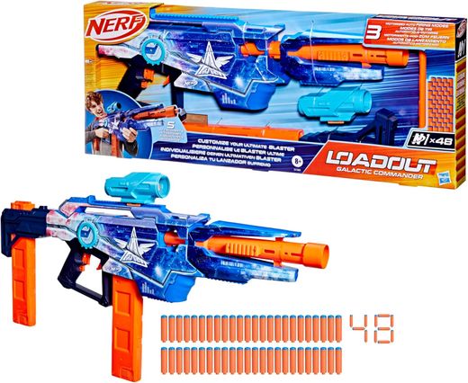 Nerf Loadout Galactic Commander Launcher with 48