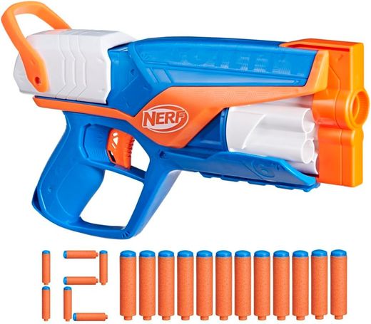 Pistolet Nerf série N Agility avec 12 fléchettes