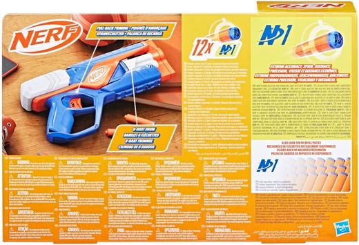 Pistolet Nerf série N Agility avec 12 fléchettes