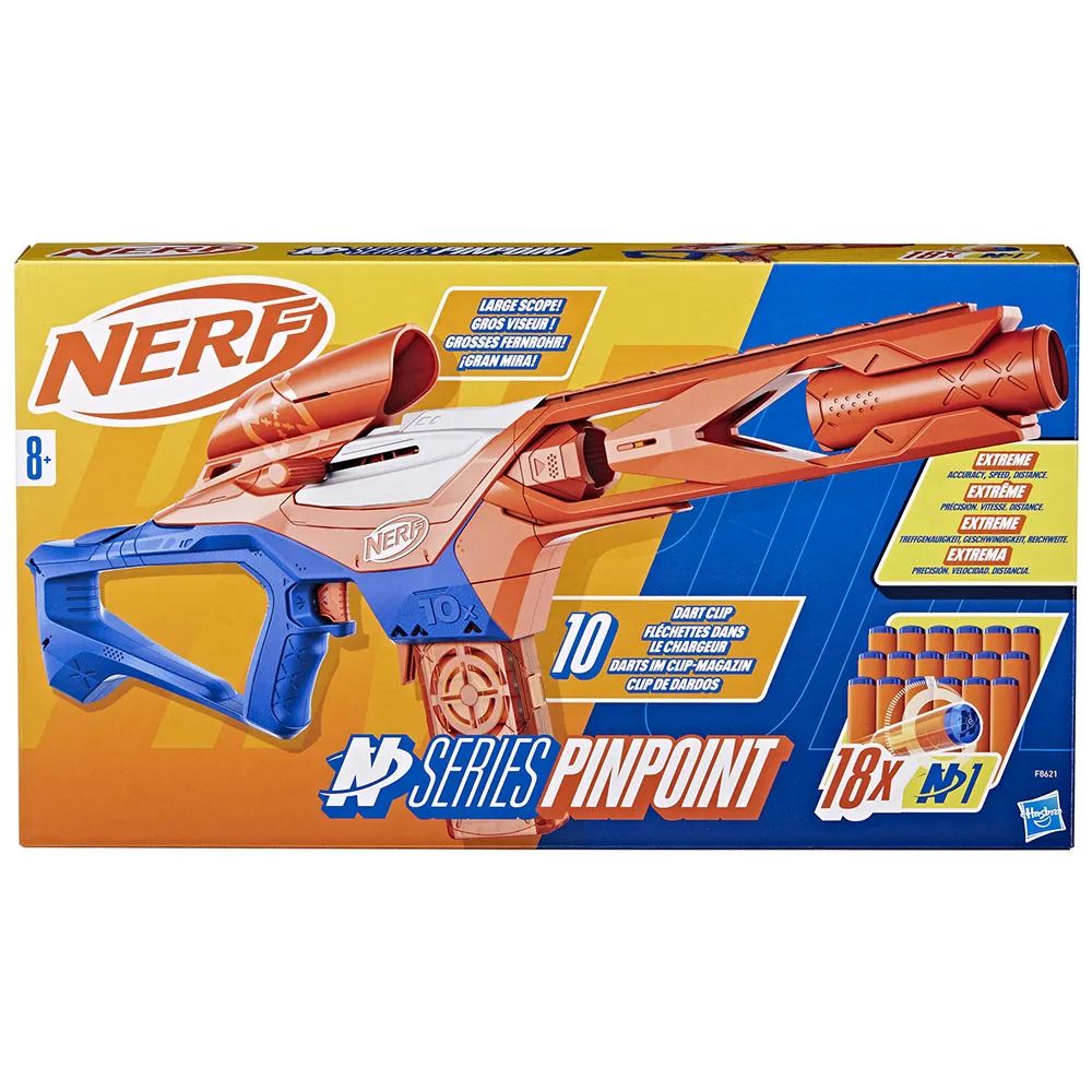 Nerf N Series Lanzador Pinpoint con 18 Dardos