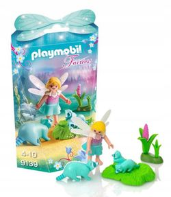 Niña Hada Con Mapaches - Playmobil Faires