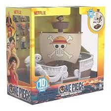 One Piece Playset Barco Going Merry con 10 Figuras