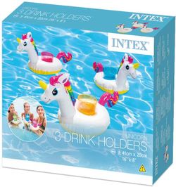 Pack 3 Unicornios Drink Holder