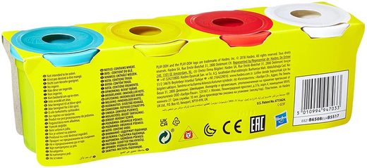 Pack 4 Pentole Play-Doh
