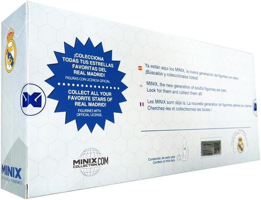 Упаковка из 5 фигурок Minix Real Madrid 7 см - Real Madrid