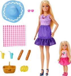 Pacchetto di bambole Barbie e Chelsea Picnic