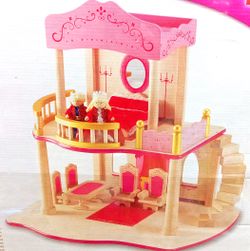 Palacio de Madera de Cuento de Hadas - PinToy
