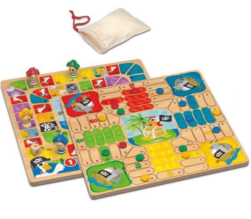 Parchis/Oca Pirates - Cayro — Juguetesland