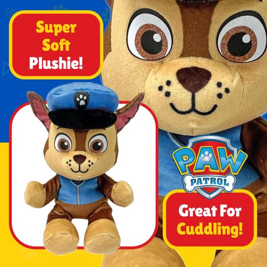 Patrulla Canina - Peluche Chase 19 Cm