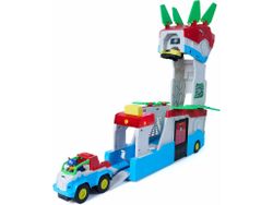 Paw Patrol - The Dino Movie - Trailer Convertible En Cuartel General - Luz Y Sonidos