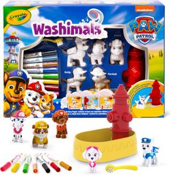 Paw Patrol Washimals - Adorabili cuccioli da dipingere e lavare - Crayola