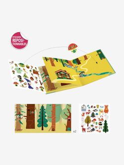Stickers Contes - La Forêt Magique - Djeco