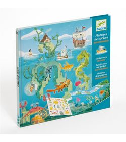 Adesivos Contos - Aventuras no Mar - Djeco