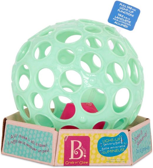 Sensory Ball With Lights - Grab n`Glow - B.Toys