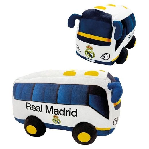 Peluche Autobus Real Madrid - 20 cm.