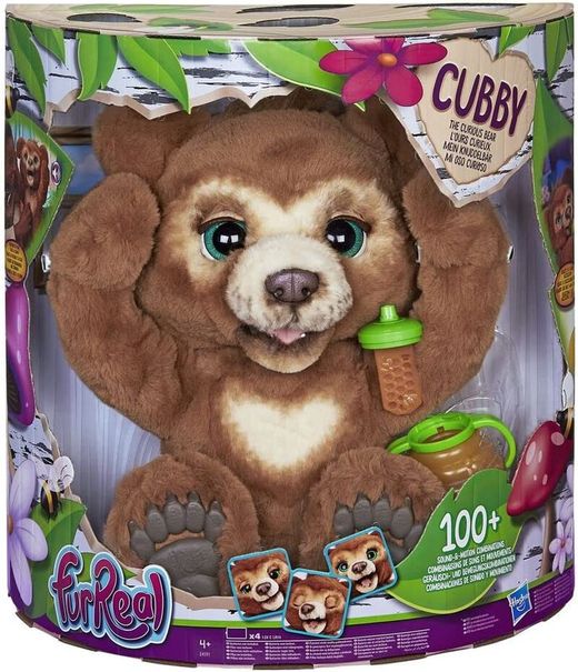 Furreal Friends - Peluche Cubby - Mi Oso Curioso