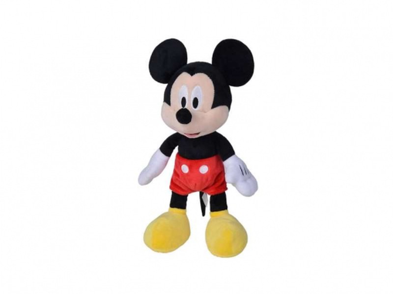 Peluche Disney - Minnie Mouse avec robe rose 25 cm