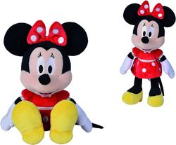 Peluche Disney - Minnie Mouse avec robe rouge
