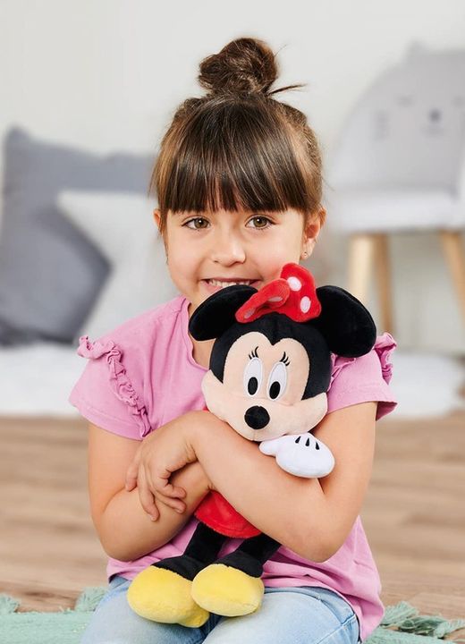 Pelúcia Disney - Minnie Mouse com vestido vermelho 35 cm