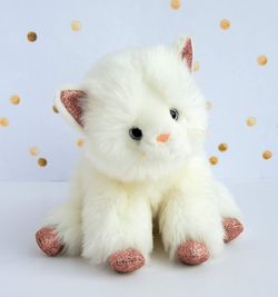 Peluche Gato Glitter - 25 cm.