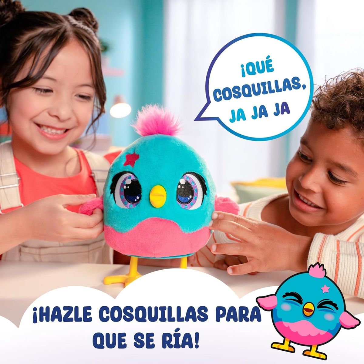 Peluche Interactive Chick-a-Boo - Poule Qui Pond Des œufs - Chante, Danse, Rit - Dès 3 Ans - 13