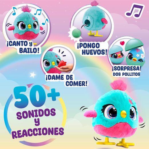 Peluche interattivo - Gallina Chick-a-Boo - Funtasy Family