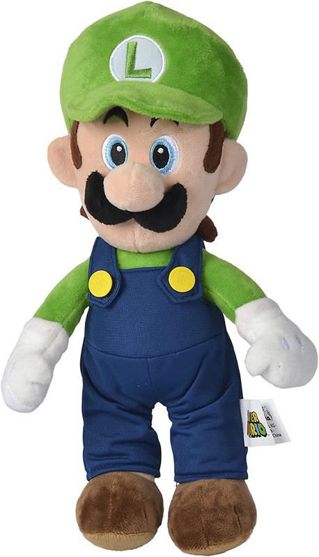 Peluche Nintendo - Luigi 30 cm — Juguetesland