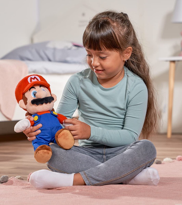 Nintendo: Super Mario · Personaggi Peluche Portachiavi 12,5 Cm