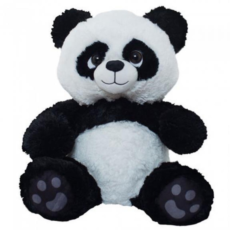 Brinquedo de pelúcia animal de pelúcia urso panda, boneca de