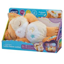 Peluche endormie chaton Happy Dreams - Vtech