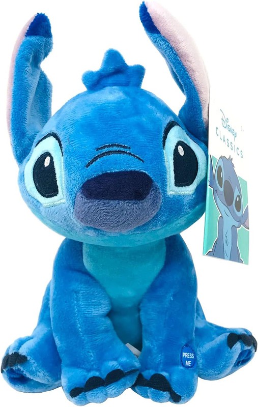 20CM Blue Modèles de peluches Disney Stitch pour enfants, poupées