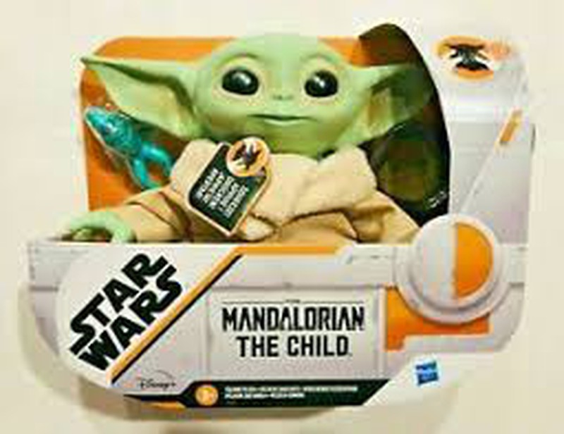 L'enfant Baby Yoda La peluche Mandalorian Star Wars — Juguetesland