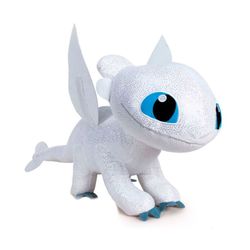 Peluche "Cómo Entrenar A tu Dragón 3" - BLANCO